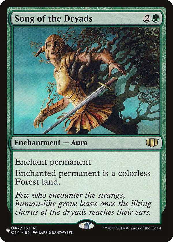 Song of the Dryads [The List]