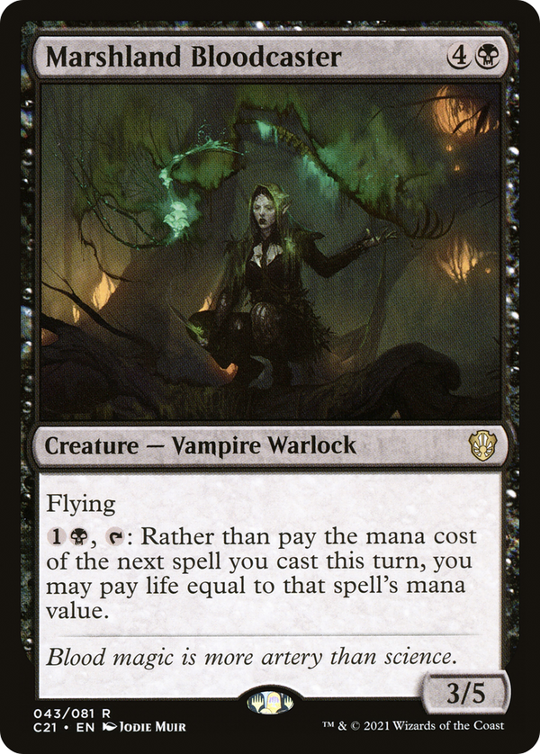 Marshland Bloodcaster [Commander 2021]