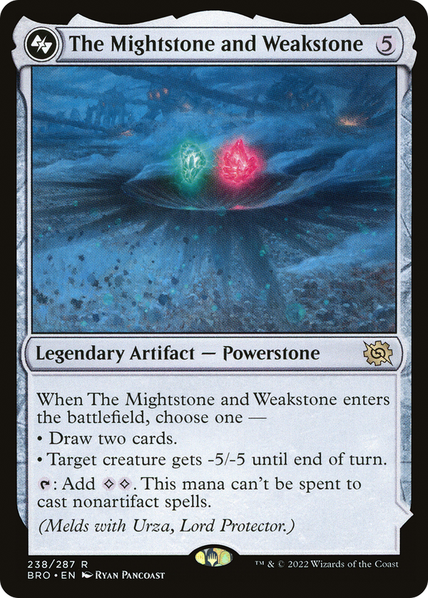 The Mightstone and Weakstone [The Brothers' War]