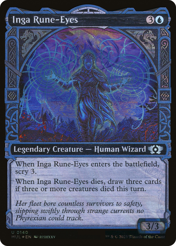 Inga Rune-Eyes (Halo Foil) [Multiverse Legends]
