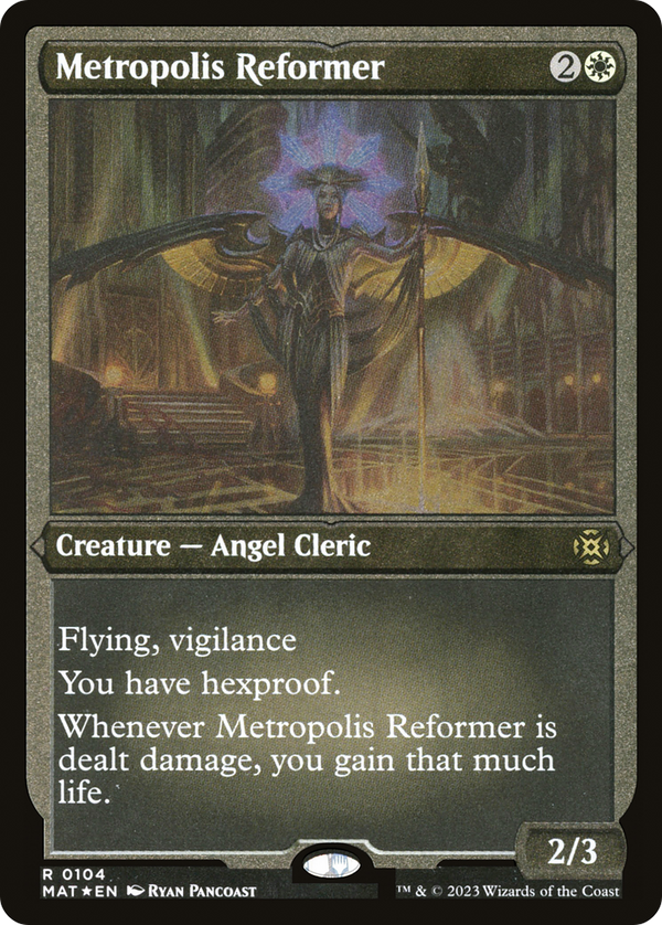 Metropolis Reformer (Foil Etched) [March of the Machine: The Aftermath]