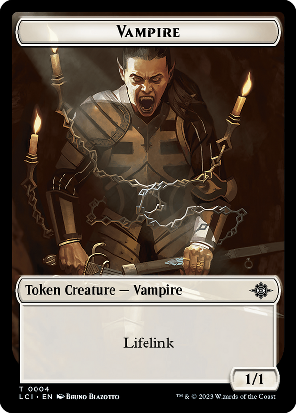 Vampire (TLCI-004) - The Lost Caverns of Ixalan Tokens Foil