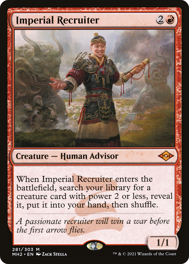 Imperial Recruiter (Foil Etched) [Modern Horizons 2]