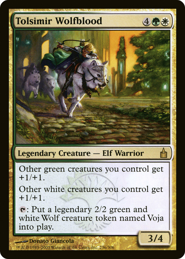 Tolsimir Wolfblood [Ravnica: City of Guilds]