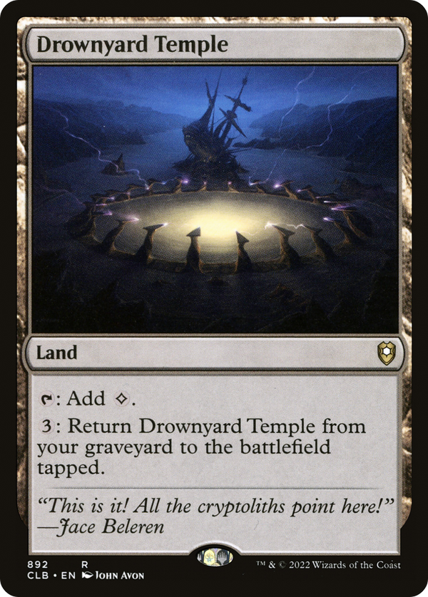 Drownyard Temple [Commander Legends: Battle for Baldur's Gate]
