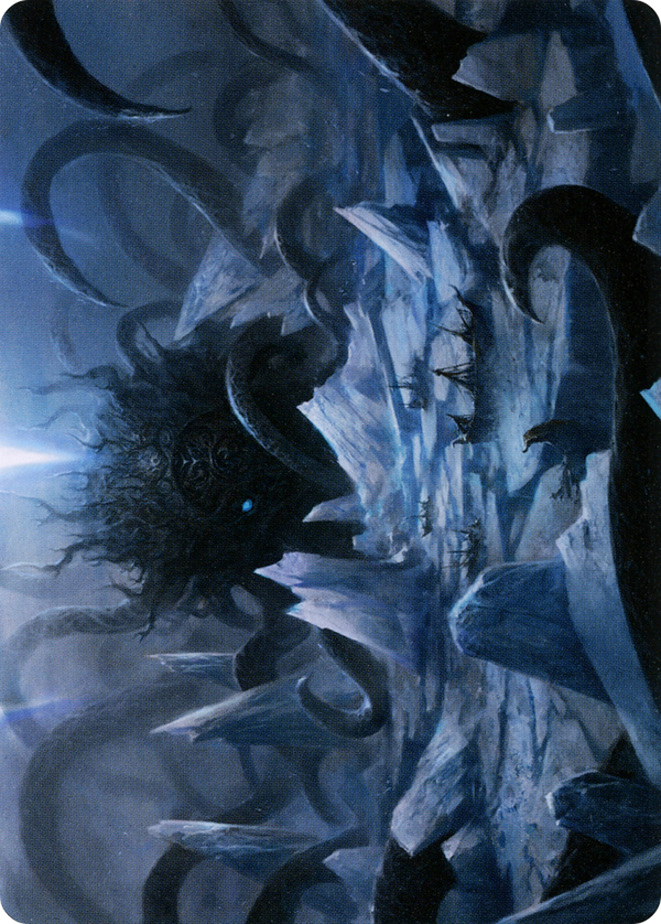 Icebreaker Kraken // Icebreaker Kraken (ASKHM-015) - Art Series: Kaldheim (Borderless) Foil