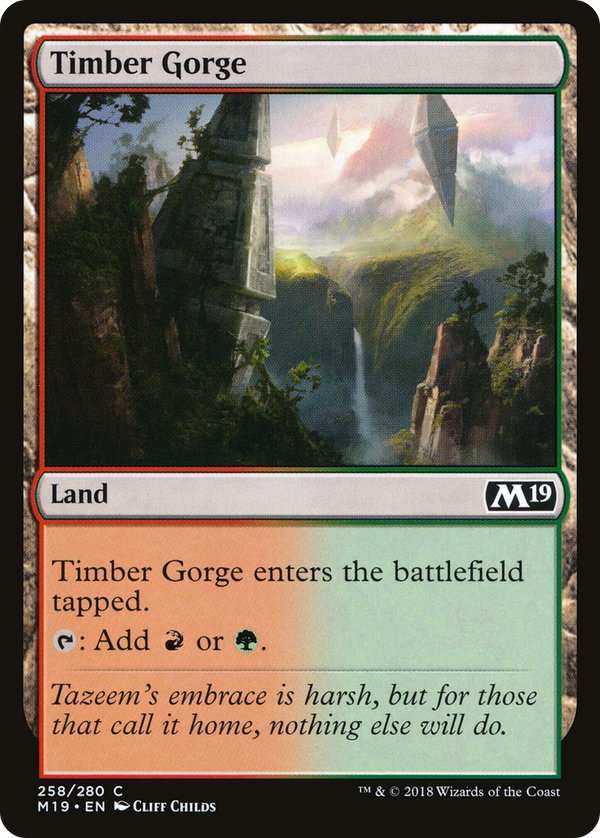 Timber Gorge [Core Set 2019]