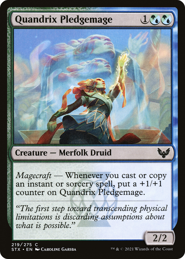 Quandrix Pledgemage [Strixhaven: School of Mages]
