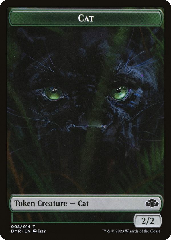 Cat (TDMR-008) - Dominaria Remastered Tokens Foil
