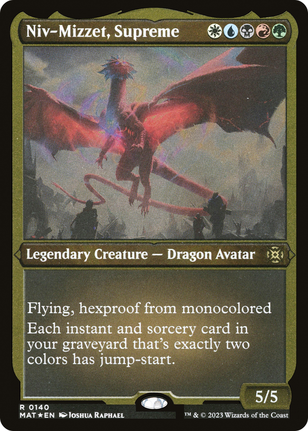 Niv-Mizzet, Supreme (Foil Etched) [March of the Machine: The Aftermath]