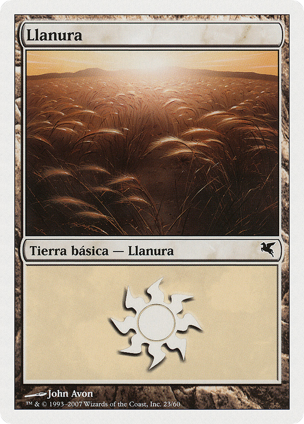 Plains (Spanish) - "Llanura" (J23) (PSAL-J23) - Salvat 2005