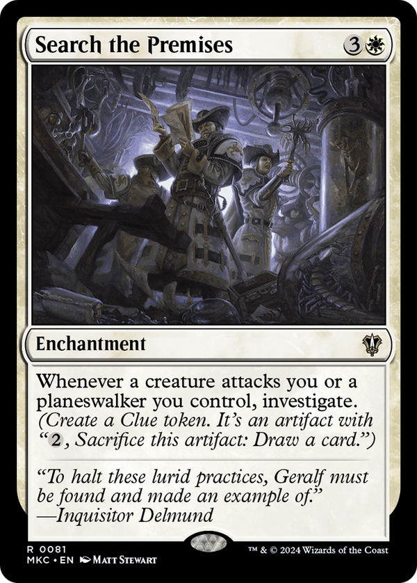 Search the Premises [Murders at Karlov Manor Commander]