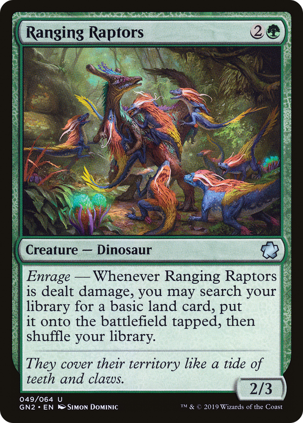 Ranging Raptors [Game Night 2019]