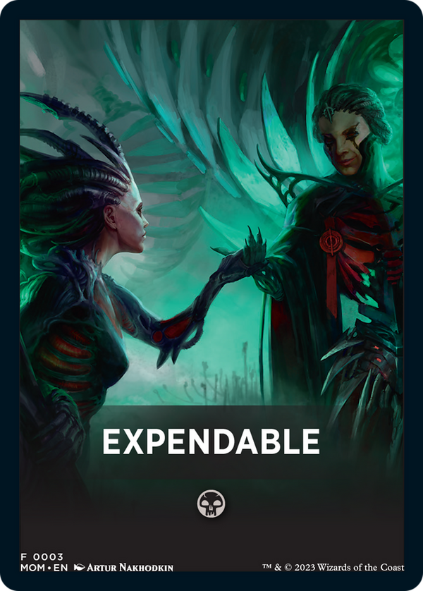 Expendable (FMOM-003) - March of the Machine Jumpstart Front Cards