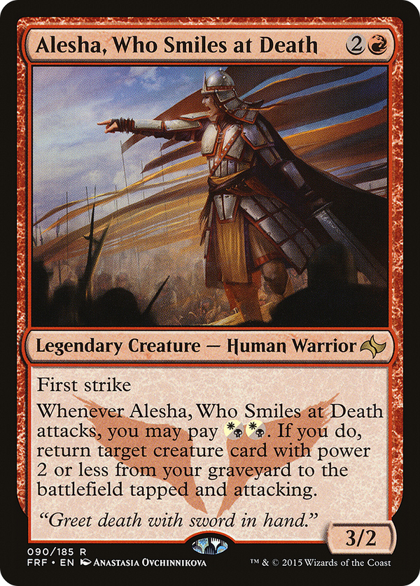 Alesha, Who Smiles at Death [Fate Reforged]