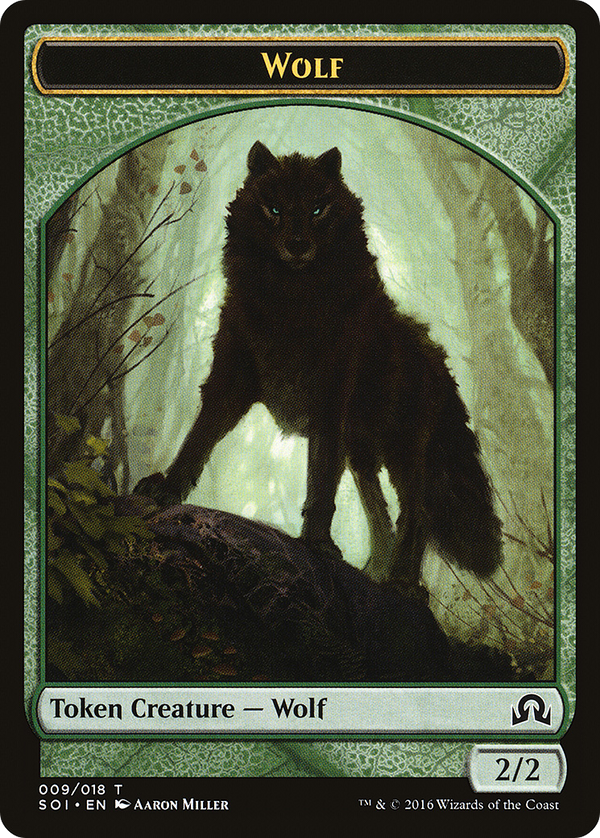Wolf Token [Shadows over Innistrad Tokens]