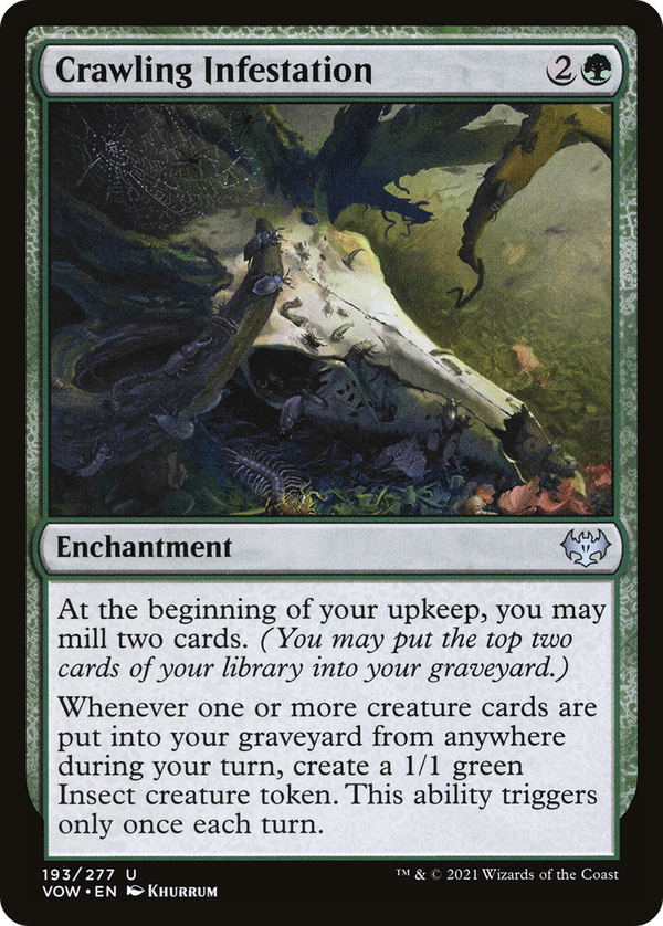 Crawling Infestation [Innistrad: Crimson Vow]