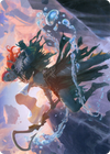 Expedition Diviner // Expedition Diviner (AZNR-047) - Zendikar Rising Art Series (Borderless) Foil