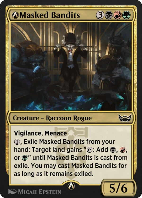 A-Masked Bandits (SNC-A-201) - Streets of New Capenna