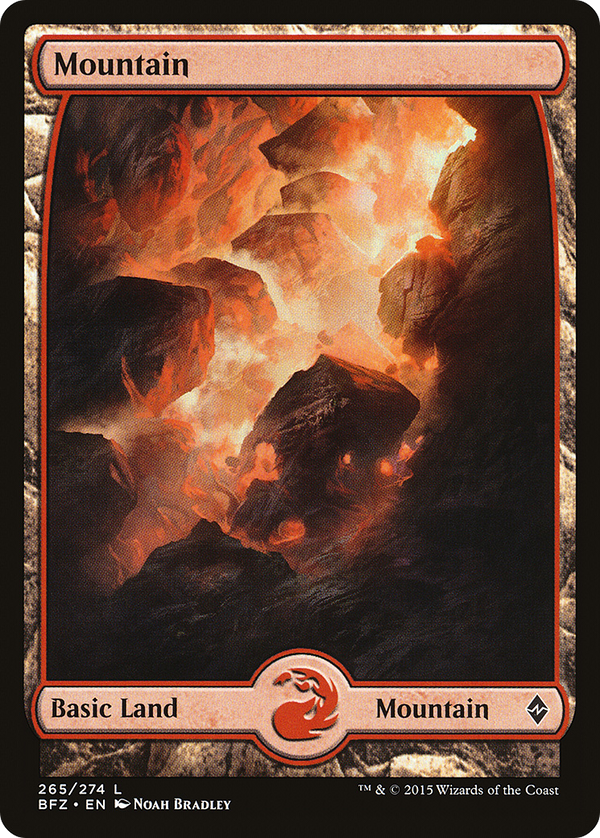 Mountain (265) [Battle for Zendikar]