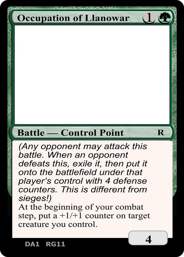 Occupation of Llanowar (UNK-RG11) - Unknown Event