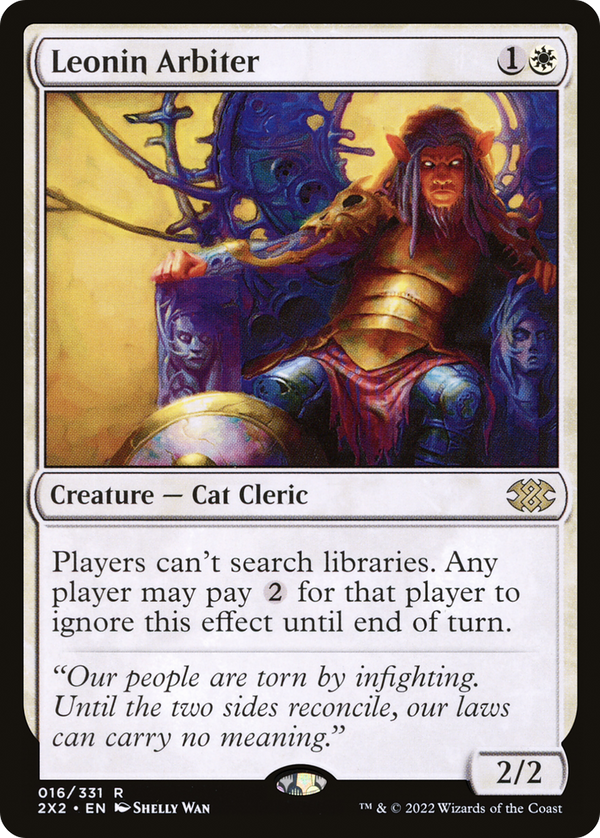 Leonin Arbiter [Double Masters 2022]