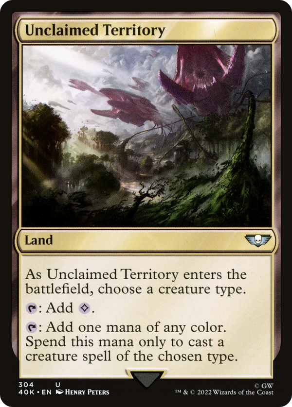 Unclaimed Territory [Warhammer 40,000]