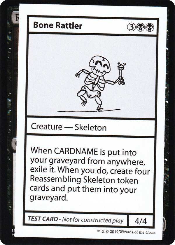 Bone Rattler (2021 Edition) [Mystery Booster Playtest Cards]