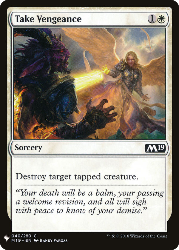 Take Vengeance [Mystery Booster]