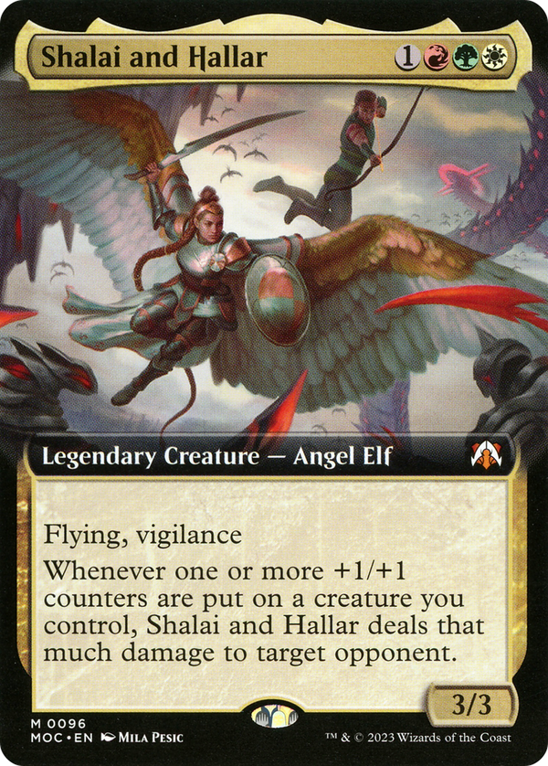 Shalai and Hallar (Extended Art) [March of the Machine Commander]