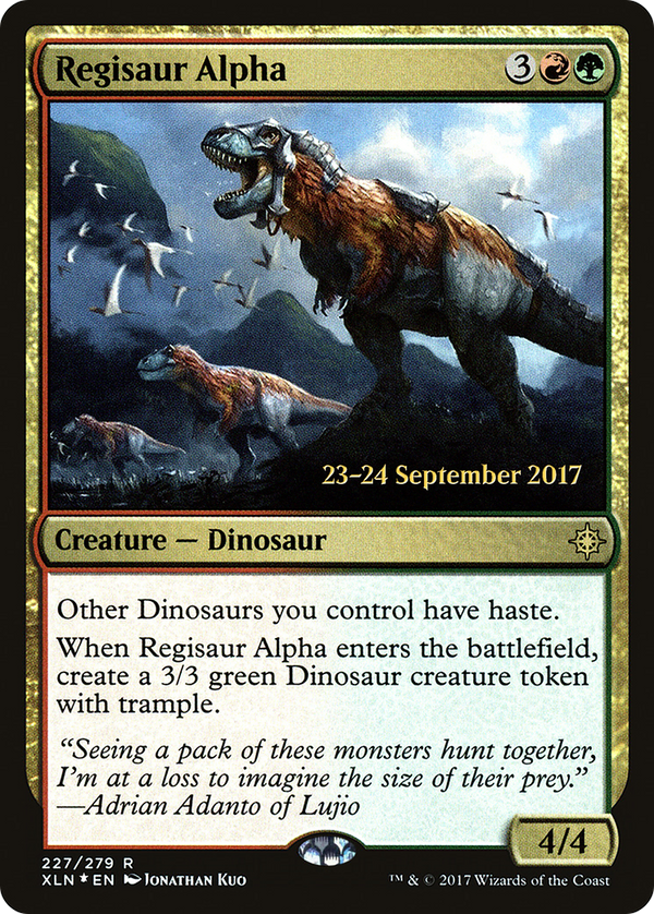Regisaur Alpha [Ixalan Prerelease Promos]