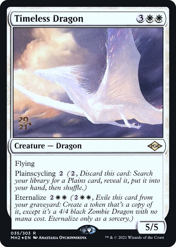 Timeless Dragon [Modern Horizons 2 Prerelease Promos]