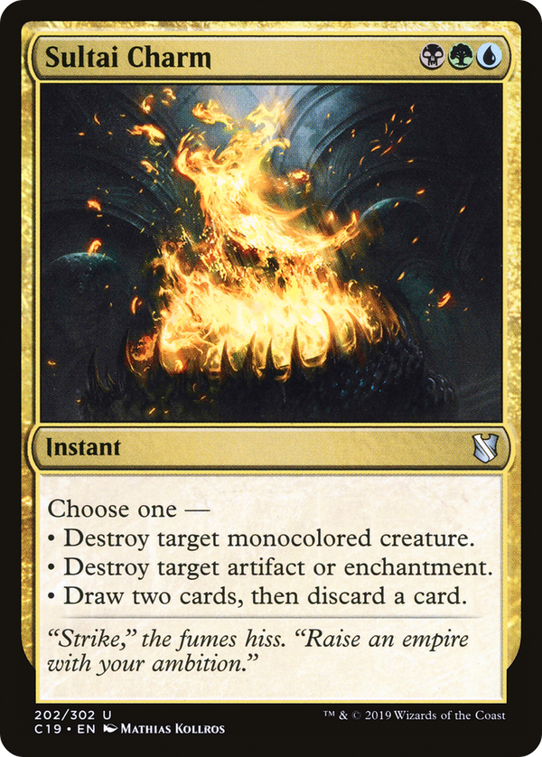 Sultai Charm [Commander 2019]