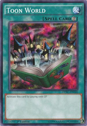 Toon World (DPBC-EN046) - Duelist Pack: Battle City 1st Edition