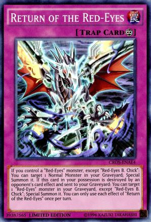 Return of the Red-Eyes (CROS-ENAE4) - Crossed Souls: Advanced Edition Limited