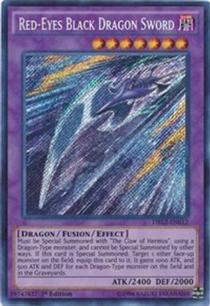 Red-Eyes Black Dragon Sword (DRL2-EN012) - Dragons of Legend 2 1st Edition
