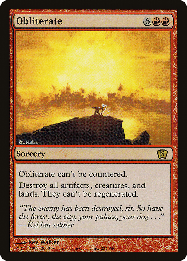 Obliterate [Eighth Edition]