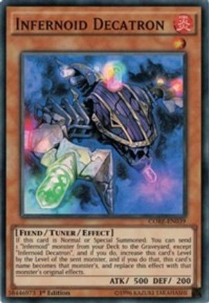 Infernoid Decatron (CORE-EN039) - Clash of Rebellions Unlimited