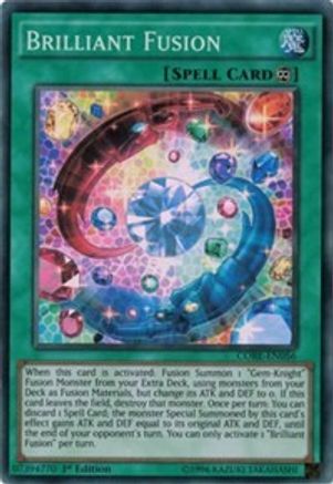 Brilliant Fusion (CORE-EN056) - Clash of Rebellions 1st Edition