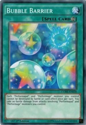 Bubble Barrier (CORE-EN058) - Clash of Rebellions 1st Edition