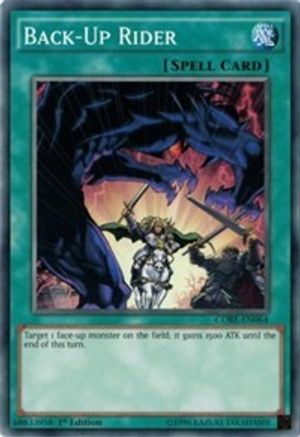 Back-Up Rider (CORE-EN064) - Clash of Rebellions Unlimited