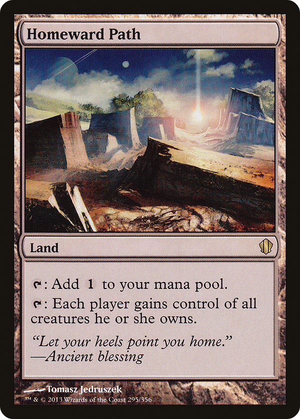 Homeward Path [Commander 2013]