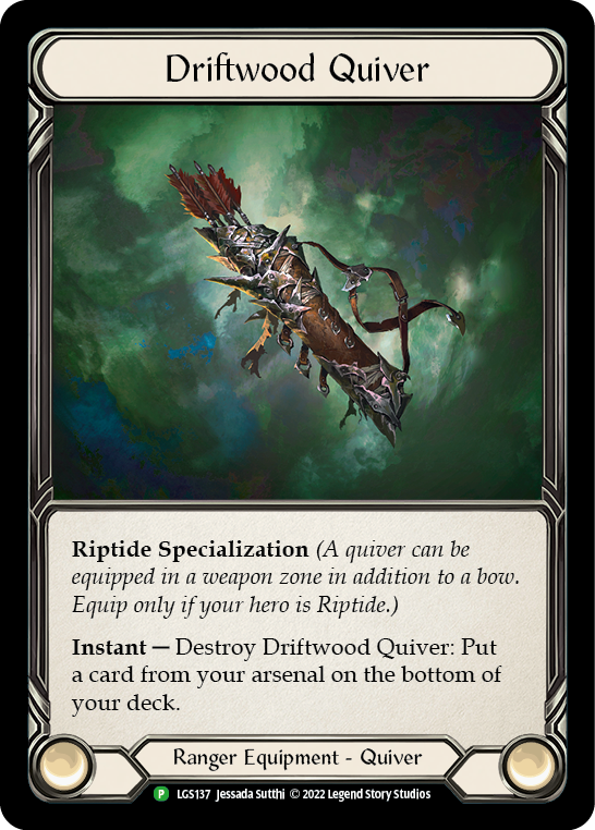 Driftwood Quiver [LGS137] (Promo)  Cold Foil