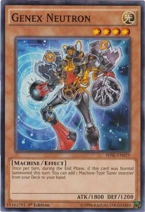 Genex Neutron (SDSE-EN019) - Structure Deck: Synchron Extreme 1st Edition