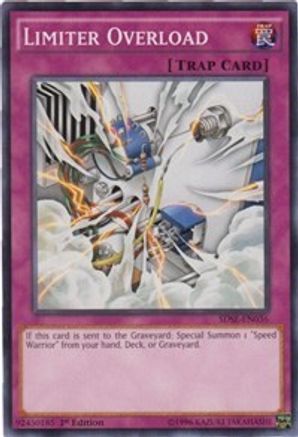 Limiter Overload (SDSE-EN036) - Structure Deck: Synchron Extreme 1st Edition