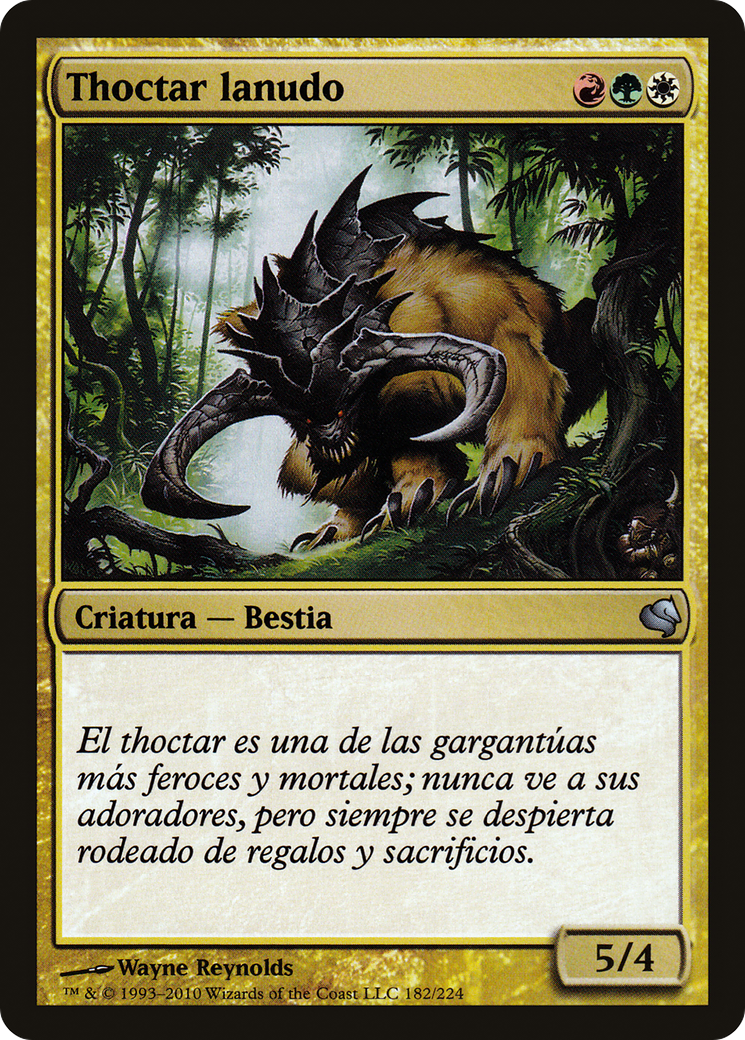 Woolly Thoctar (Spanish) - 