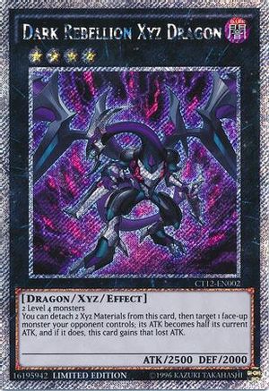 Dark Rebellion Xyz Dragon (CT12-EN002) - 2015 Mega-Tins Limited