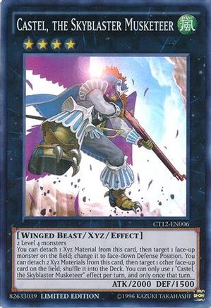 Castel, the Skyblaster Musketeer (CT12-EN006) - 2015 Mega-Tins Limited