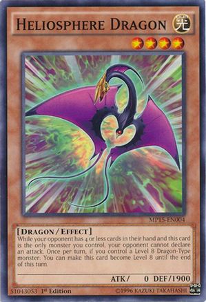 Heliosphere Dragon (MP15-EN004) - 2015 Mega-Tins Mega Pack 1st Edition