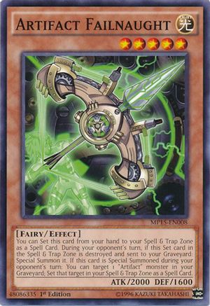 Artifact Failnaught (MP15-EN008) - 2015 Mega-Tins Mega Pack 1st Edition